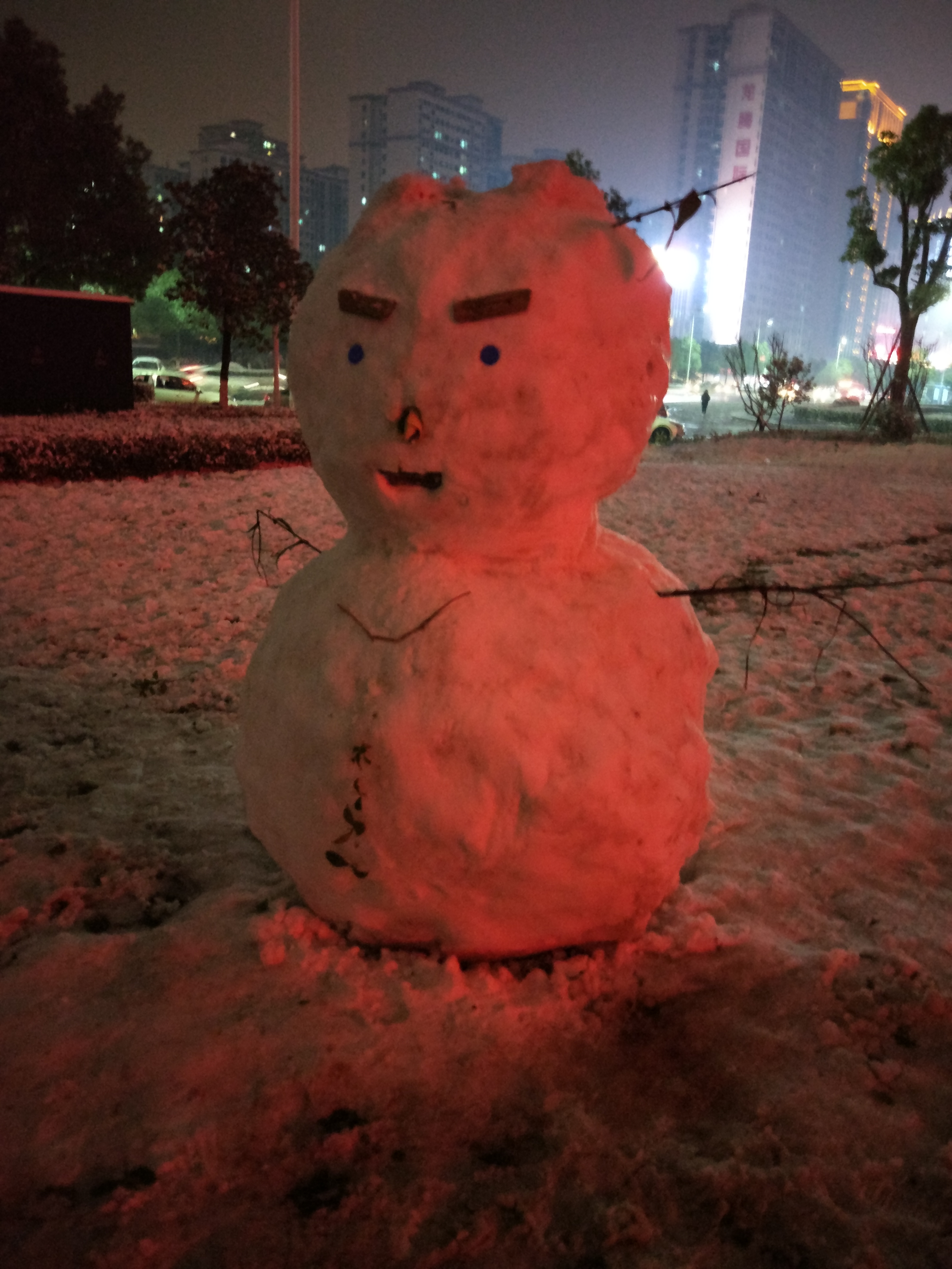 大雪人